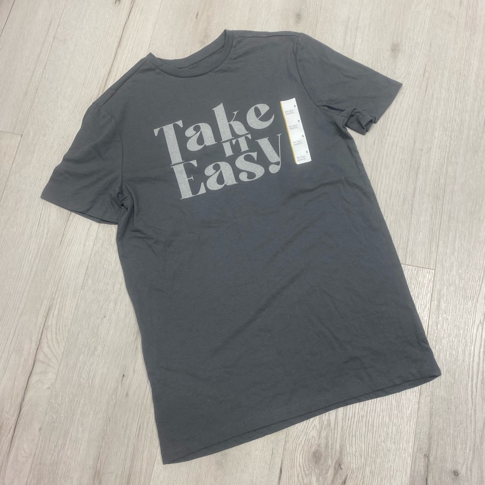 Goodfellow & Co Gray 'Take It Easy' Short Sleeve Tee